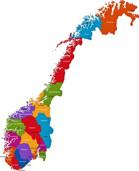 Regions of Norway .